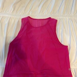 Lululemon sonic pink tank